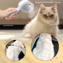Self-Cleaning Pet Grooming Brush